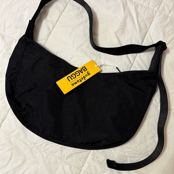 Gudetama Baggu Black Crossbody Bag - Picture 2 of 2